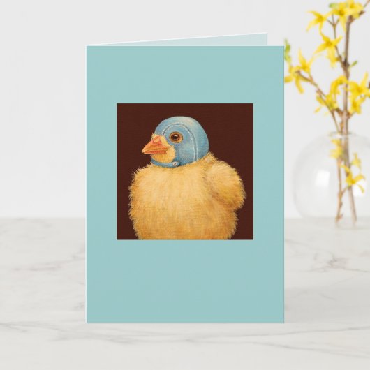 アビエーターのピープカード カード (黄色い花)