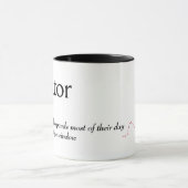 アビエーターの辞書定義 マグカップ (中央)