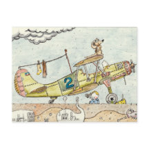 アビエーターはがき