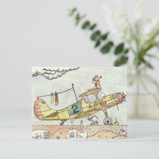 アビエーターはがき ポストカード (スタンド正面)