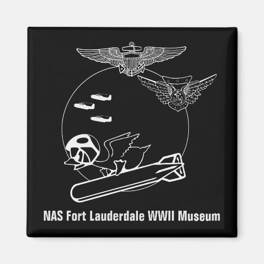 アビエーターアヒル マグネット (正面)