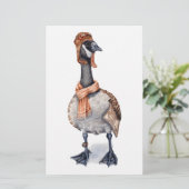 アビエーターグース 便箋 (スタンド正面)