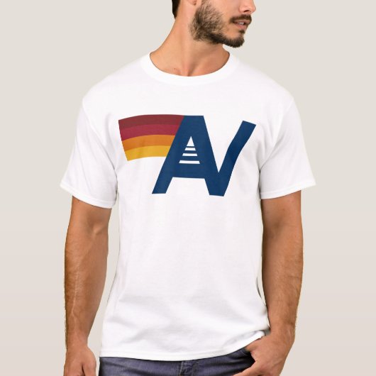 アビエーターネイション ロゴ ヴィンテージ Tシャツ (正面)