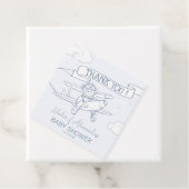 アビエーターパイロット飛行機貨物大切ベビーシャワー フェイバータグ (インサイチュ)