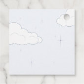 アビエーターパイロット飛行機貨物大切ベビーシャワー フェイバータグ (裏面)