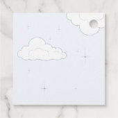 アビエーターパイロット飛行機貨物大切ベビーシャワー フェイバータグ (裏面)