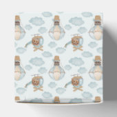 アビエーターパーティーパイロットベア誕生日ブルーありがとうF フェイバーボックス (上部)