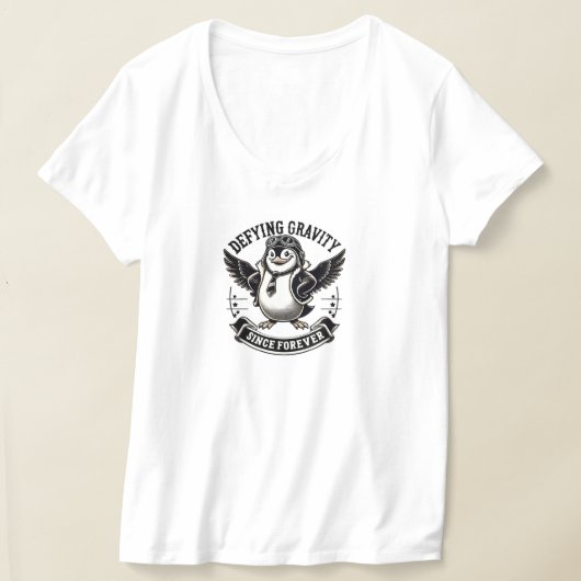 アビエーターペンギン Tシャツ (レイダウン)