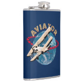 アビエーター旅行ザワールド フラスク (右)