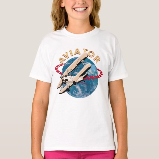 アビエーター旅行ザワールド Tシャツ (正面)