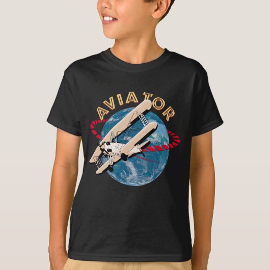アビエーター旅行ザワールド Tシャツ (正面)