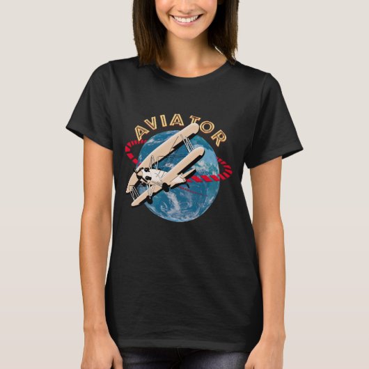 アビエーター旅行ザワールド Tシャツ (正面)