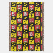 アビエーター – AV8R - スローブランケット (正面縦)