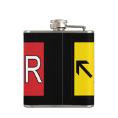 アビエーター – AV8R - フラスク (裏面)