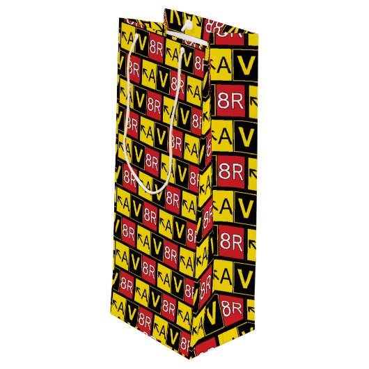 アビエーター – AV8R - ワインギフトバッグ (裏面アングル)