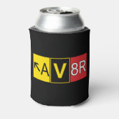 アビエーター – AV8R - 缶クーラー (缶裏面)