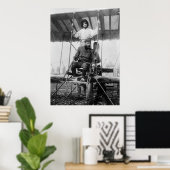 アビエーターHenri Farmanと妻、1900年代初頭 ポスター (ホームオフィス)