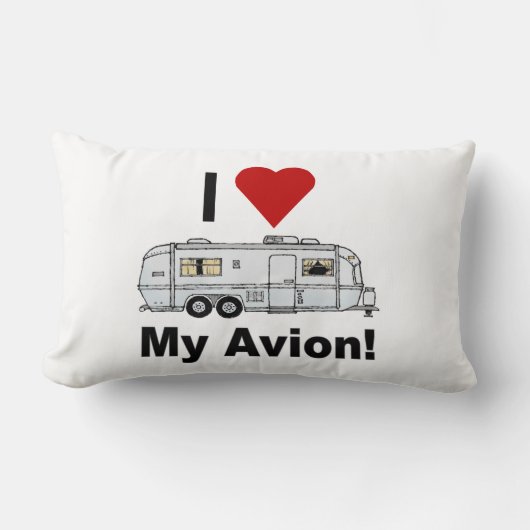 アビオントレーラー枕21インチ可逆 ランバークッション (正面)