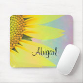 アビガールレインボーヒマワリ マウスパッド (マウス)