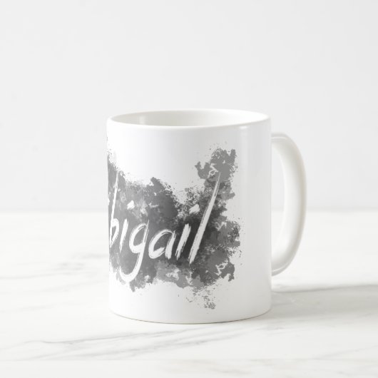 アビゲイルのギフトあなたの一流のマグ、マグ、最も最高のなギフトの名前 コーヒーマグカップ (正面右)