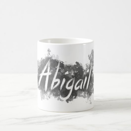 アビゲイルのギフトあなたの一流のマグ、マグ、最も最高のなギフトの名前 コーヒーマグカップ (中央)