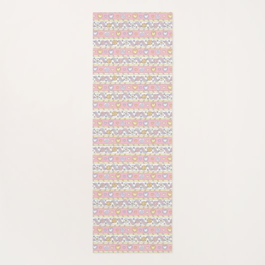 アビゲイルの名前はピンク色のヨガマットを意味する ヨガマット (裏面)