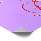 アビゲイルデザイナー名ポスター ポスター (角)