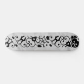 アビゲイルホワイトウェーブWingnutデザイナーV スケートボード (横)