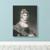 アビゲイル・アダムス、G.F.ストーム刻印(fl.c.1834) キャンバスプリント (インサイチュ (ウッドフロア))