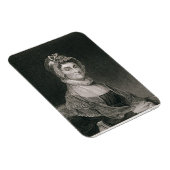 アビゲイル・アダムス、G.F.ストーム刻印(fl.c.1834) マグネット (右側)