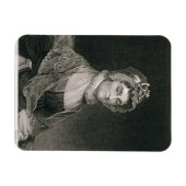 アビゲイル・アダムス、G.F.ストーム刻印(fl.c.1834) マグネット (横)
