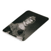 アビゲイル・アダムス、G.F.ストーム刻印(fl.c.1834) マグネット (左側)