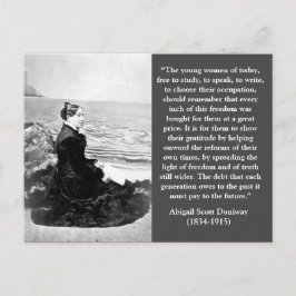 アビゲイル・スコット・ドニウェイ・オレゴン州参政権の指導者 ポストカード