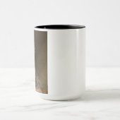 アビゲイル・スミス・アダムス・バイ・ギルバート・スチュアート マグカップ (中央)