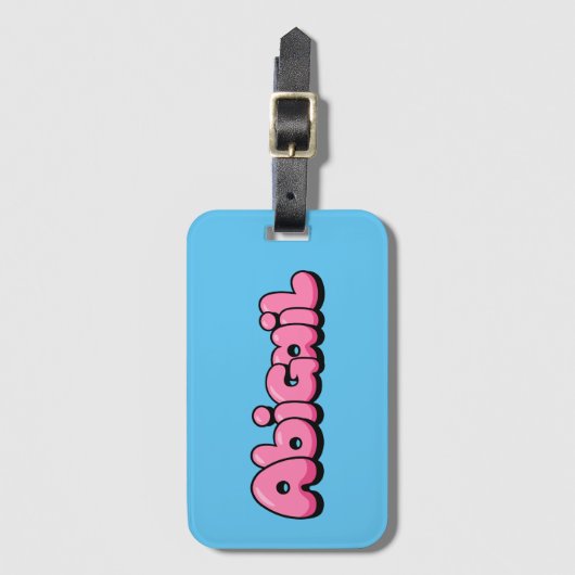 アビゲイル ラゲッジタグ (正面縦)