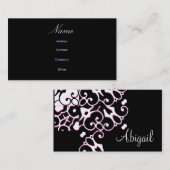 アビゲイルIIIプロファイルカード 名刺 (正面/裏面)