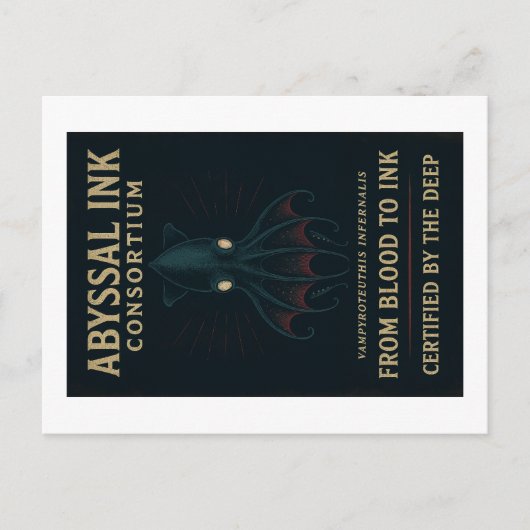 アビサルインクコンソーシアム – From Blood to Ink シーズンポストカード (正面)