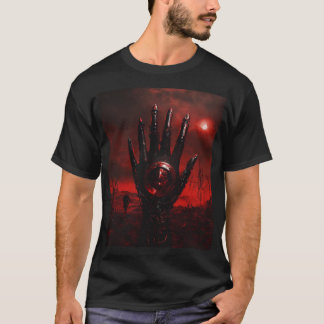 アビサルスケルトンハンズデスメタルティー Tシャツ