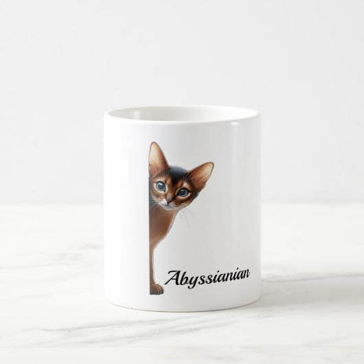 アビシアンキャットマグ コーヒーマグカップ (中央)