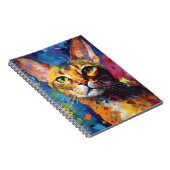 アビシカラフルニアン猫 ノートブック (右側)