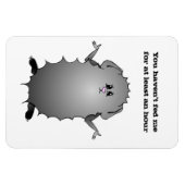 アビシニアモルモットことわざ マグネット (横)