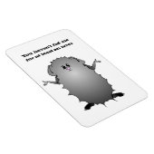 アビシニアモルモットことわざ マグネット (右側)