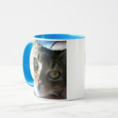 アビシニアンブルーの雄猫 マグカップ (正面左)