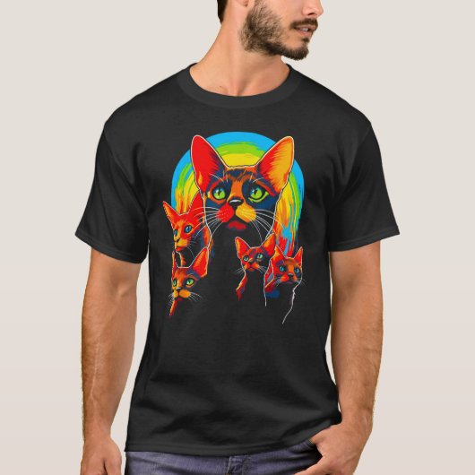 アビシニアン猫最高のの友達 Tシャツ (正面)