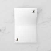 アビシニアン猫空白のカード シーズンカード (内部)