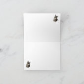 アビシニアン猫空白のカード シーズンカード (内部)