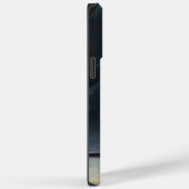 アビシニアン雪そりに乗るクリスマスデコール Case-Mate iPhoneケース (裏面 / 右)