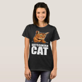 アビシニアン アビシニアン 猫 アビシニアンの母 7 Tシャツ (正面フル)