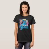 アビシニアン+レトロ Tシャツ (正面フル)