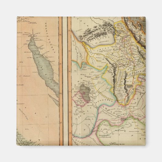 アビシニア・エジプト マグネット (正面)